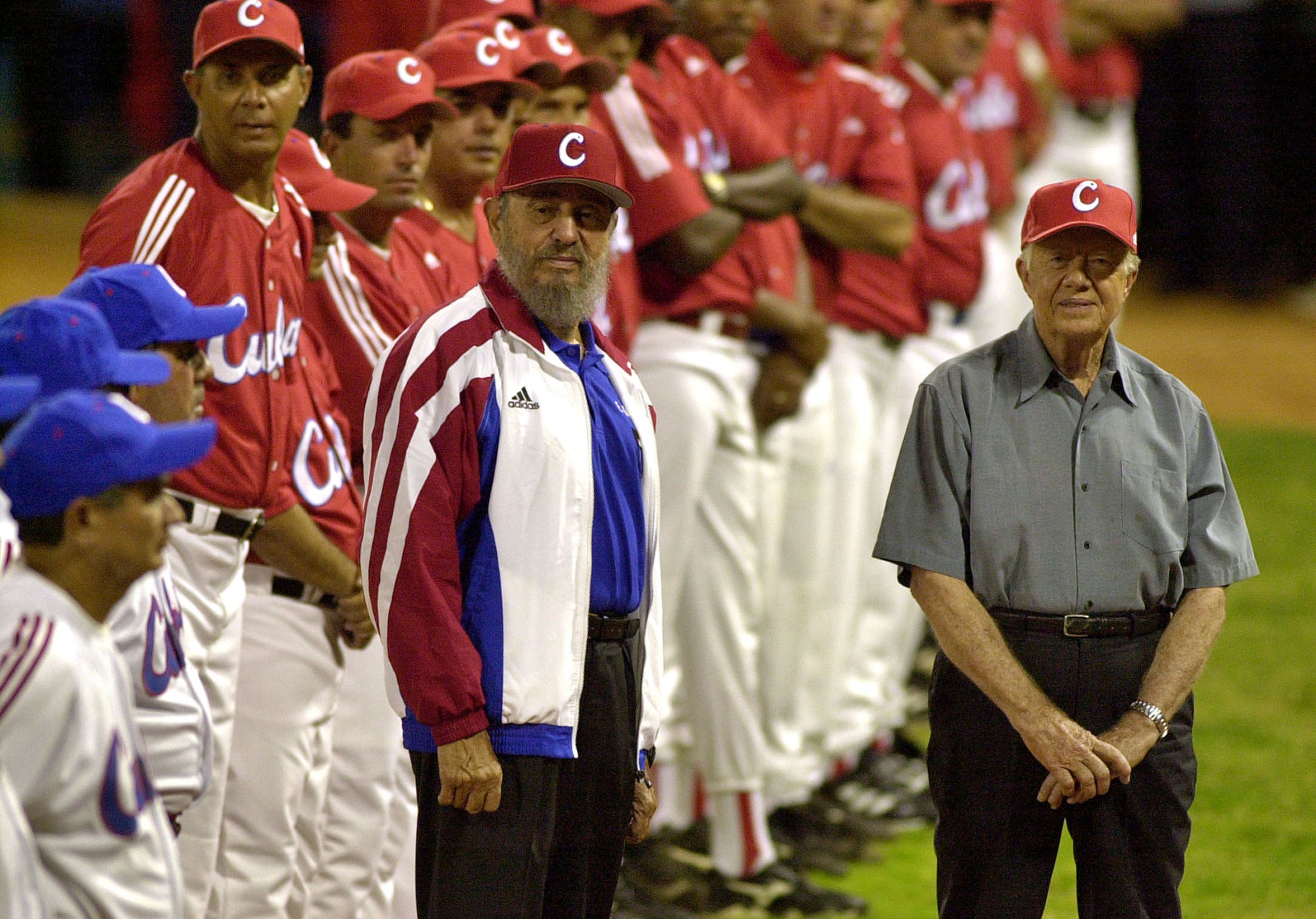 President Jimmy Carter in Cuba